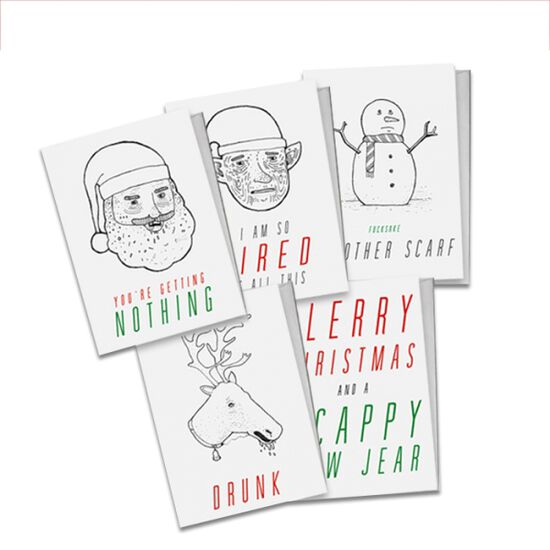 5 Christmas Cards Pack